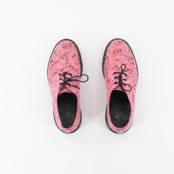 Dr. Martens Pink Floral Sneakers - Picture 3 of 11